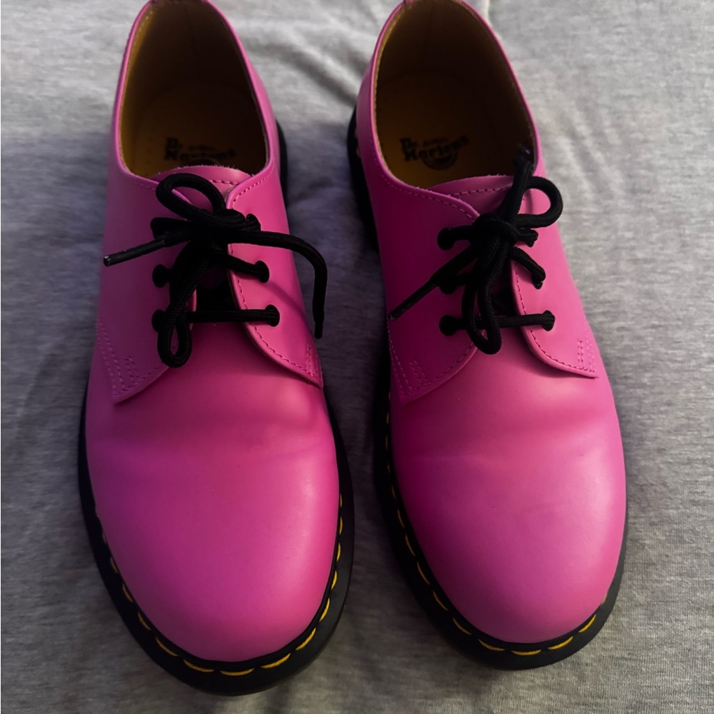Dr. Martens 1961 Pink Leather Women's Shoes